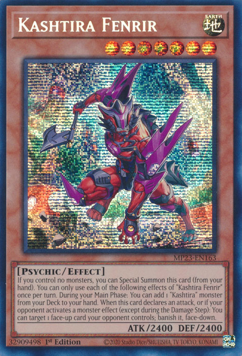Kashtira Fenrir [MP23-FR163] Secrète Rare Prisme