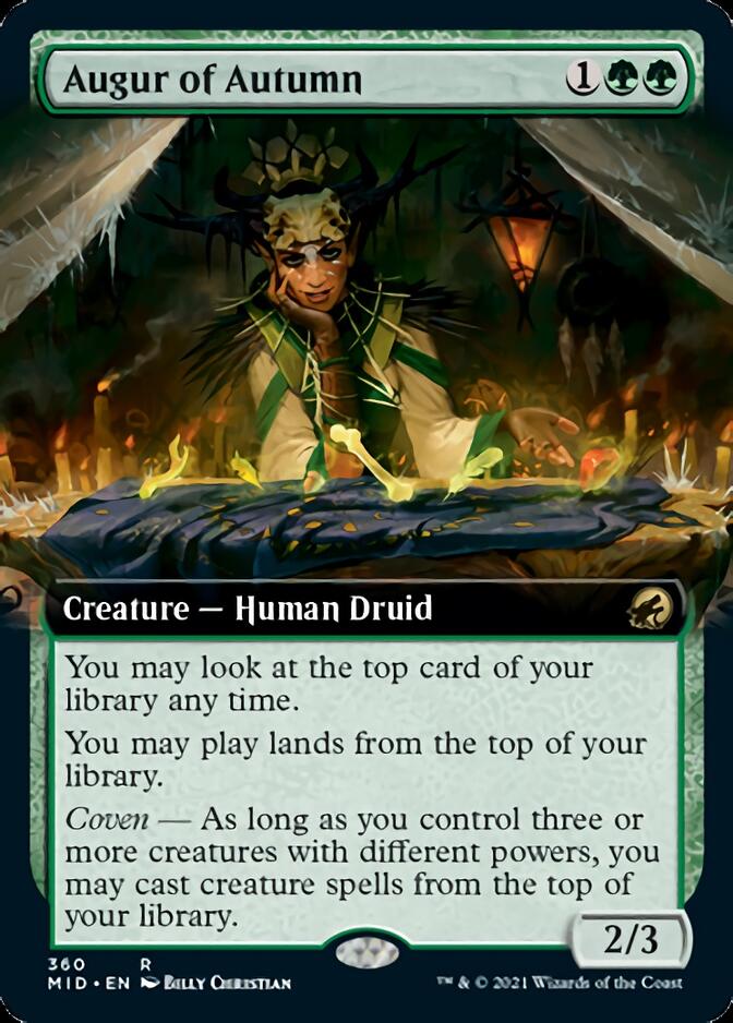 Augure d'automne (Illustration étendue) [Innistrad : Chasse de Minuit]