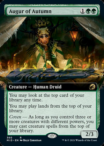 Augure d'automne (Illustration étendue) [Innistrad : Chasse de Minuit]