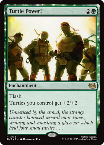 ¡Poder tortuga! [Las Tortugas Ninja]