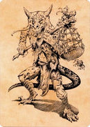 Carte d'art Kobold moqueur [Commander Legends : Battle for Baldur's Gate Art Series]