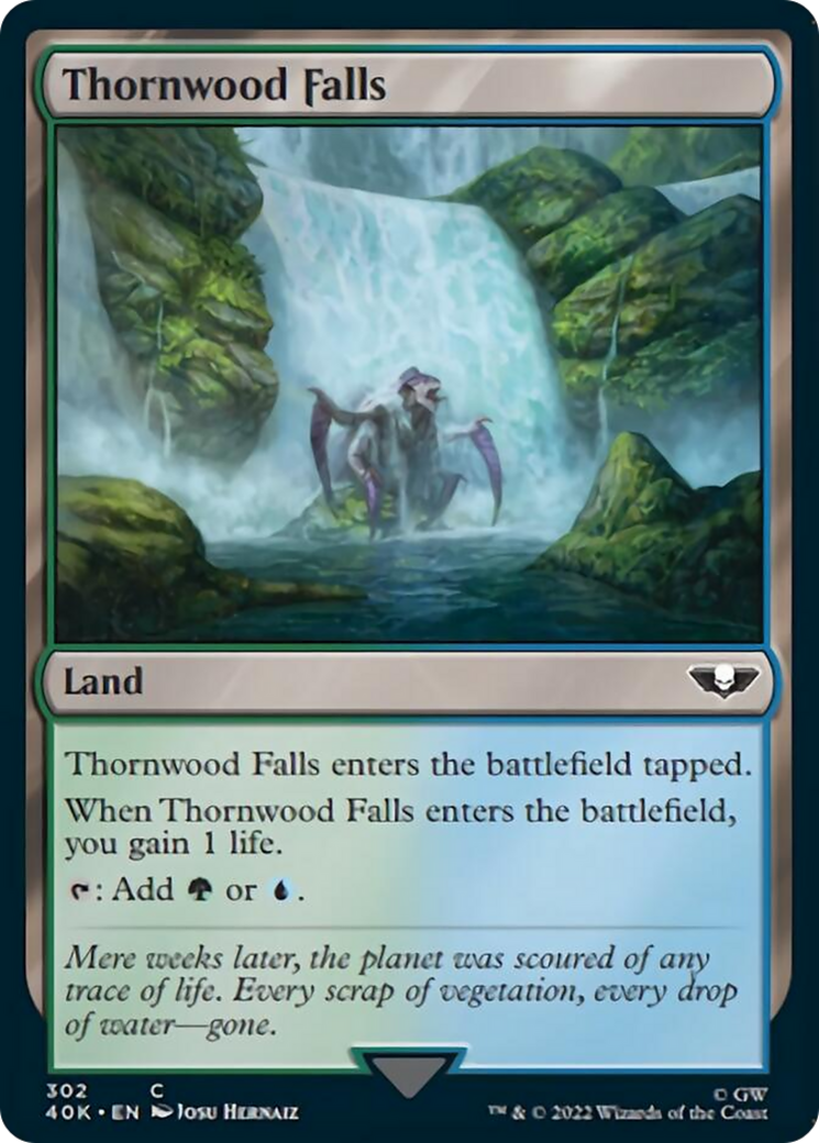 Chutes de Thornwood (Feuillement galvanique) [Warhammer 40,000]