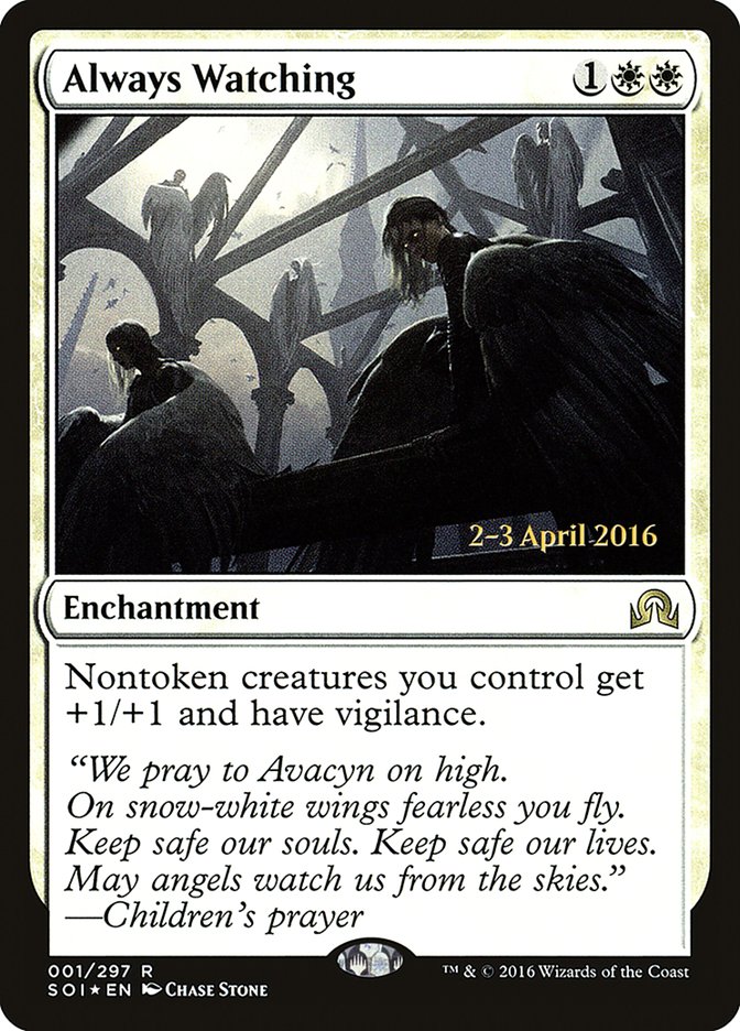 Toujours à l'affût [Promos d'avant-première Ténèbres sur Innistrad]