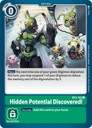 ¡Potencial Oculto Descubierto! [BT3-103] [Lanzamiento de Booster Especial Ver.1.5]