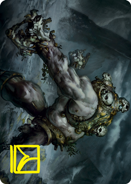 Craneo Escarabajo (Skull Skaab) — Lámina artística (firma estampada en oro) [Innistrad: juramento carmesí - Serie de arte]