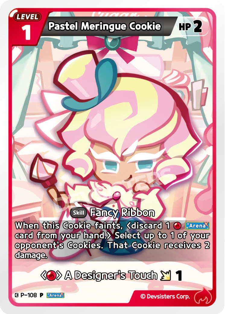 Image for Pastel Meringue Cookie (P-108) (P) - CookieRun: Braverse TCG