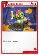 Image for Zombie Cookie (ST1-012) (ST1) - CookieRun: Braverse TCG