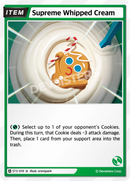 Image for Supreme Whipped Cream (ST3-019) (ST3) - CookieRun: Braverse TCG