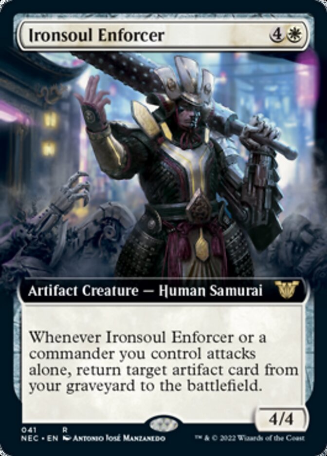 Exécuteur Âme-de-Fer (Extended Art) [Commander Kamigawa : la dynastie néon]