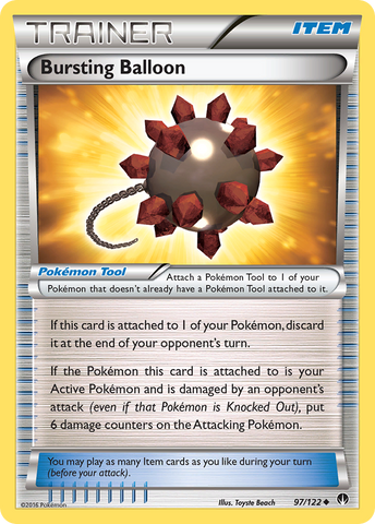 Ballon éclaté (97/122) [XY: Rupture]