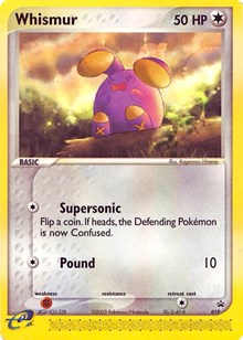 Chuchmur (019) (Holo Cosmos) [Nintendo : Cartes promo Étoile Noire]