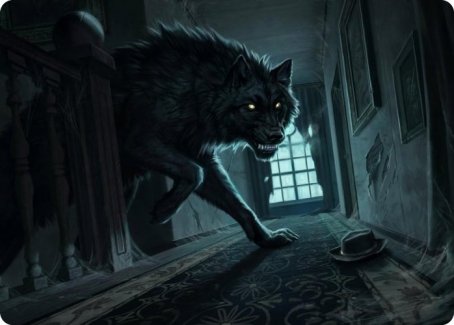 Carte d'art Adversaire primordial [Série d'illustrations d'Innistrad : Chasse de minuit]
