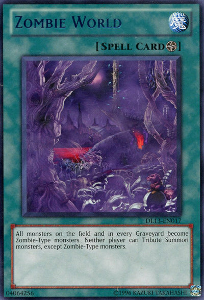 Monde des Zombies (Violet) [DL13-EN017] Rare