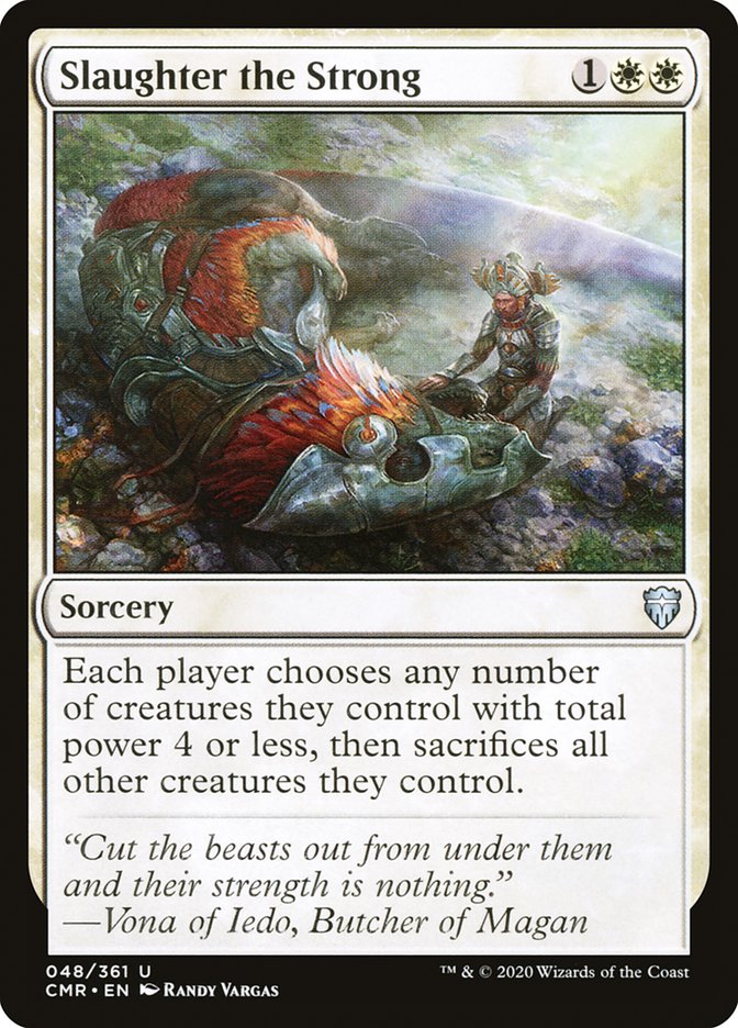 Massacrer les puissants [Commander Legends]