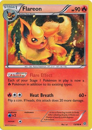 Pyroli (13/98) (Holo Cosmos) [XY: Origines Antiques]