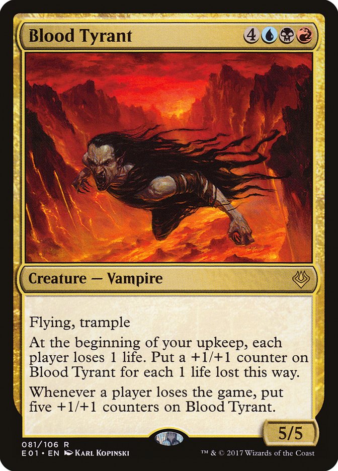 Tyran Sanguinaire [Ennemi juré : Nicol Bolas]