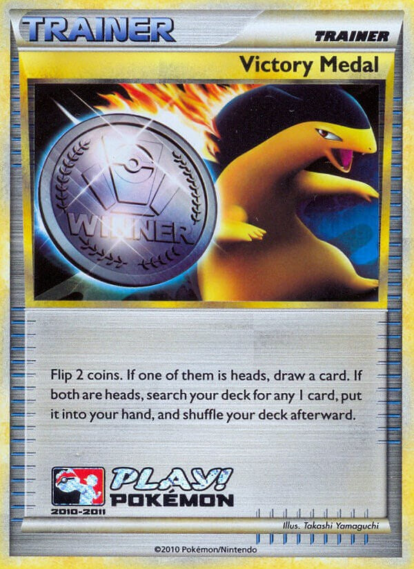 Medalla de la Victoria (2010-2011) (Otoño de Battle Road) [Cartas de Liga y Campeonato]