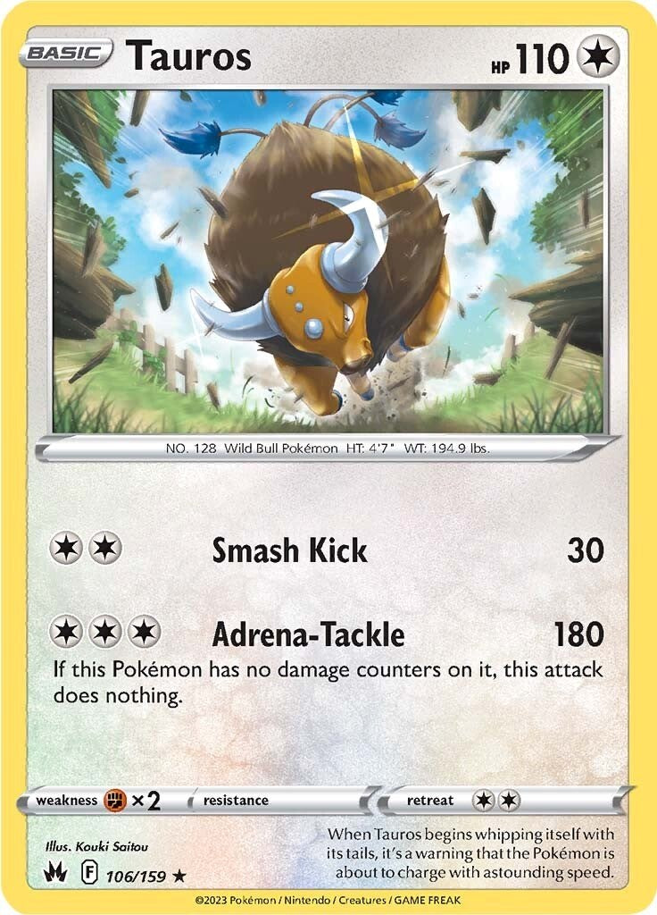 Tauros (106/159) [Espada y Escudo: Cenit Supreo]
