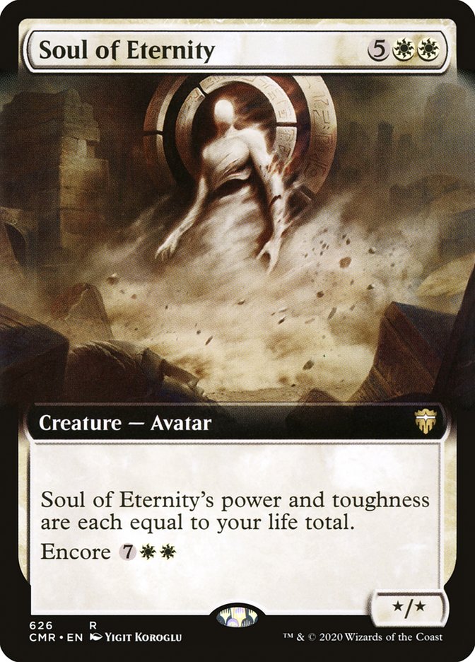 Alma de la Eternidad (Arte extendido) [Commander Legends]