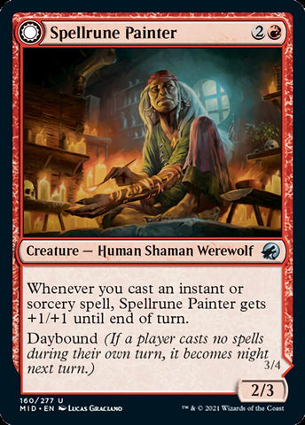 Peintre de runesort // Hurleur de runesort [Innistrad: Chasse de minuit]
