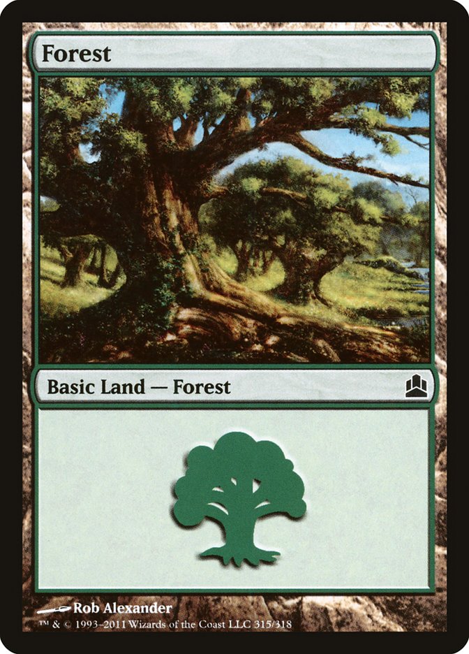 Forêt (315) [Commander 2011]