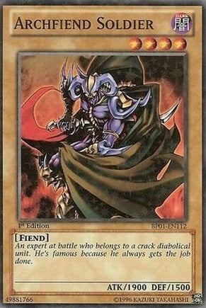Soldat Archdémon [BP01-EN112] Starfoil Rare
