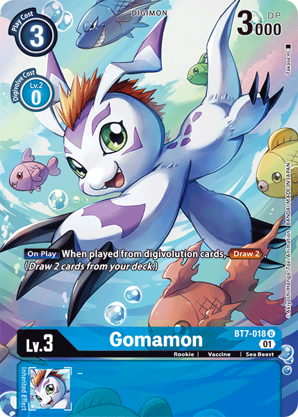 Gomamon [BT7-018] (Arte Alternativo) [Next Adventure]