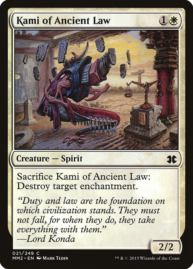 Kami de la loi ancienne [Modern Masters 2015]