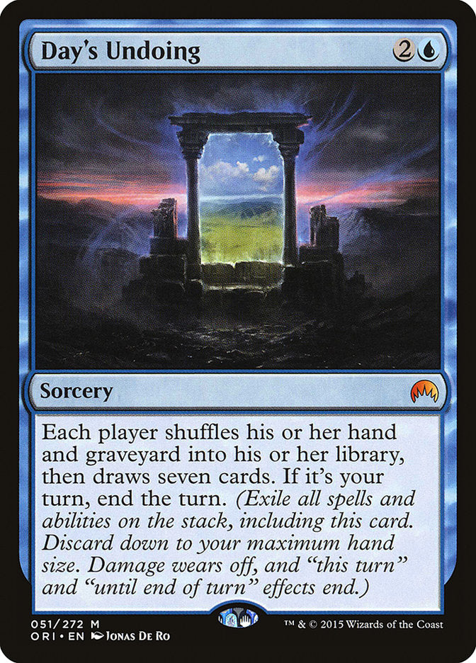 Rénovation temporelle [Magic Origins]