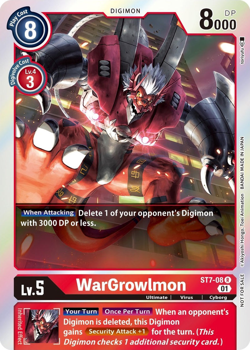 WarGrowlmon [ST7-08] (Gen Con 2022) [Mazo de Inicio: Gallantmon Promos]