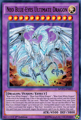Dragón Definitivo de Ojos Azules Neo [MVP1-EN001] Ultra Rara