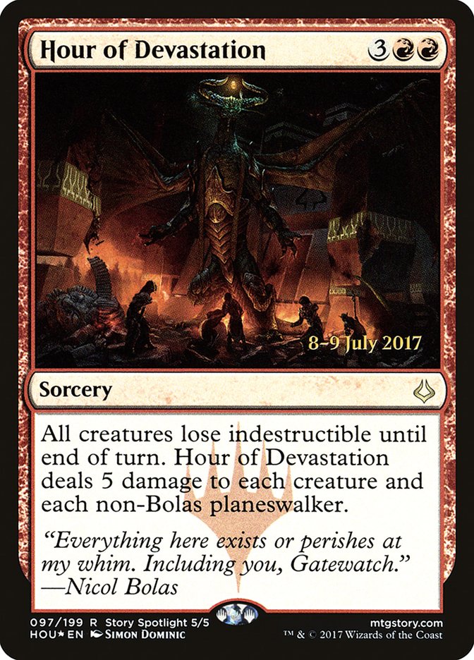 Hora de Devastación [Sobres de prelanzamiento de Hora de Devastación]