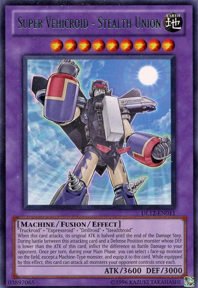 Super Vehicroid - Stealth Union (Vert) [DL12-FR011] Rare