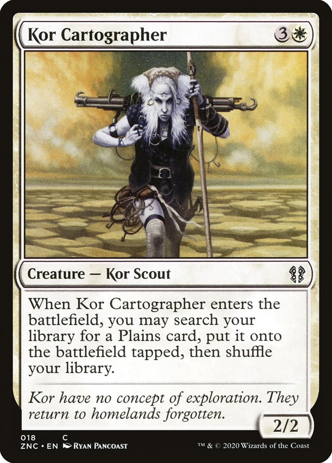 Cartographe kor [Commander Zendikar]