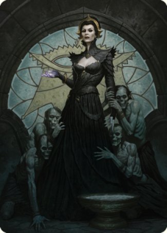 Carte artistique Liliana du Voile [Série d'illustrations Dominaria Uni]
