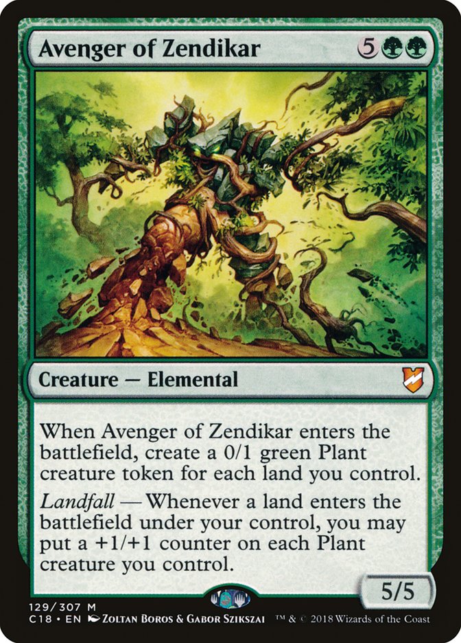 Vengador de Zendikar [Commander 2018]