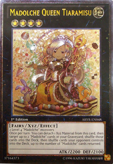 Madolche Queen Tiaramisu (UTR) [ABYR-FR048] Ultimate Rare