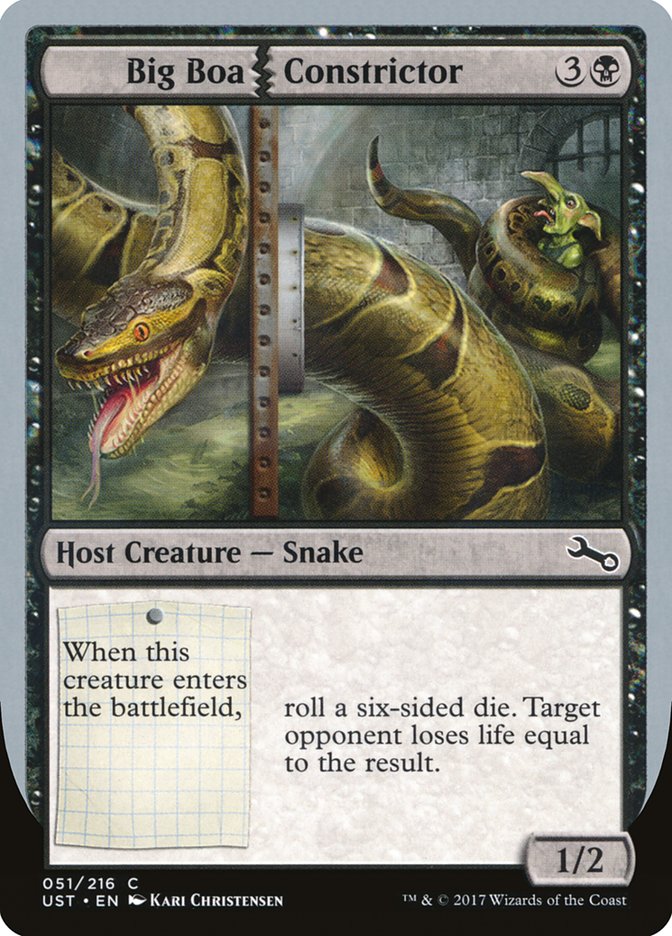 Grand boa constrictor [Instable]