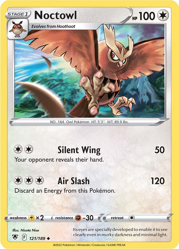 Noctowl (121/189) [Espada y Escudo: Resplandor Astral]