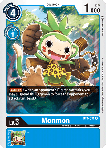 Monmon [BT1-031] [Booster Spécial de Sortie Ver.1.0]