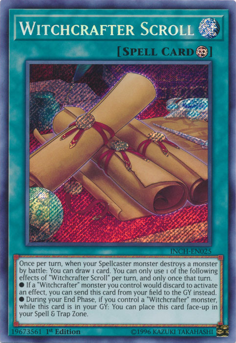 Parchemin Ensorcelé [INCH-EN025] Secret Rare