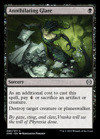 Mirada aniquiladora [Phyrexia: All Will Be One]