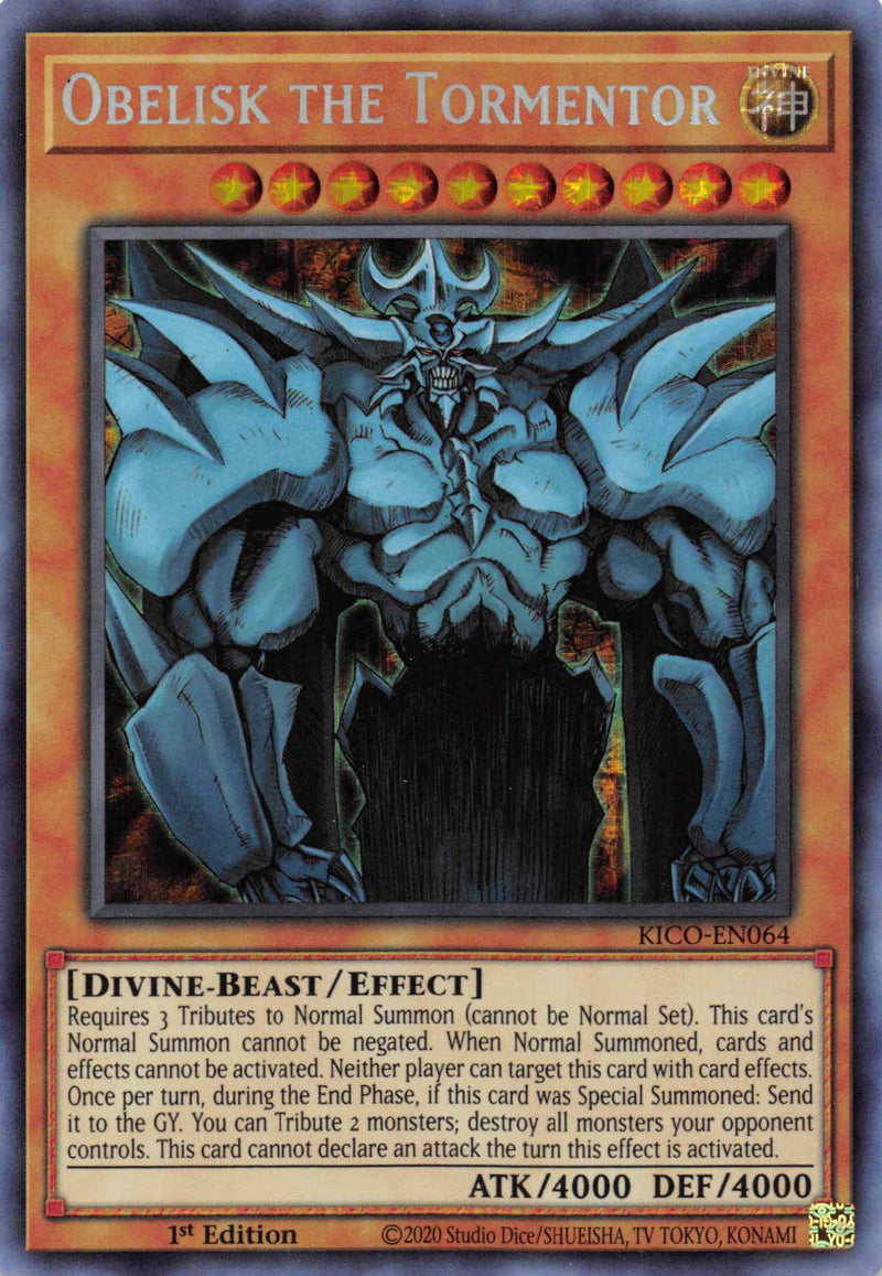 Obélisk le Tourmenteur (Secret Rare du Pharaon) [KICO-EN064] Secret Rare du Pharaon