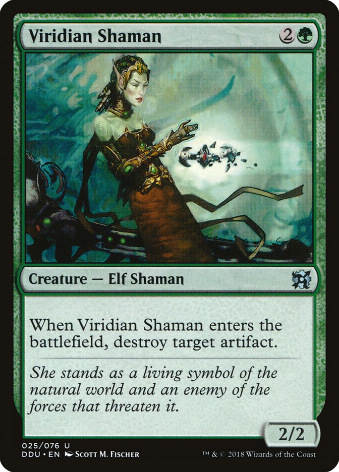 Chamán Viridiano [Duel Decks: Elves vs. Inventors]
