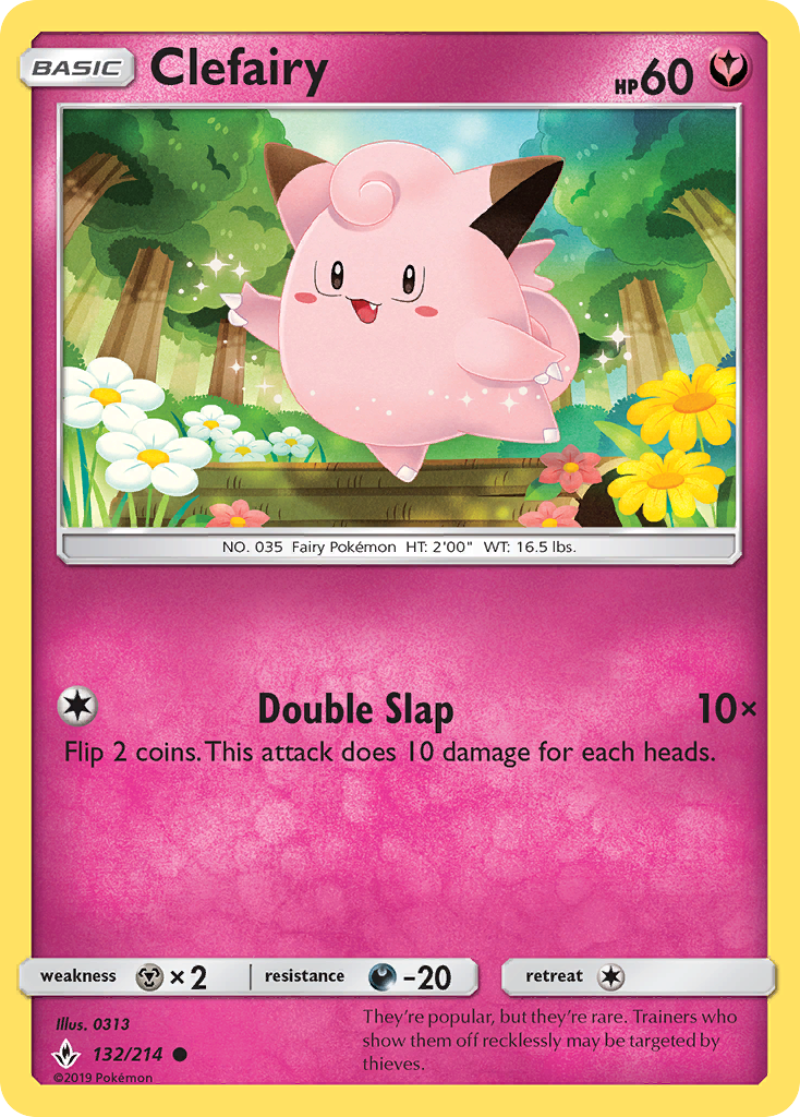 Clefairy (132/214) [Sol y Luna: Lazos Indomables]