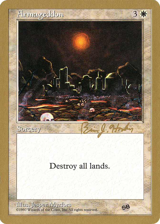 Armagedón (Brian Hacker) (SB) [Mazos del Campeonato Mundial 1998]