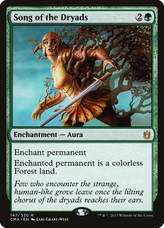 Chant des Dryades [Commander Anthology]