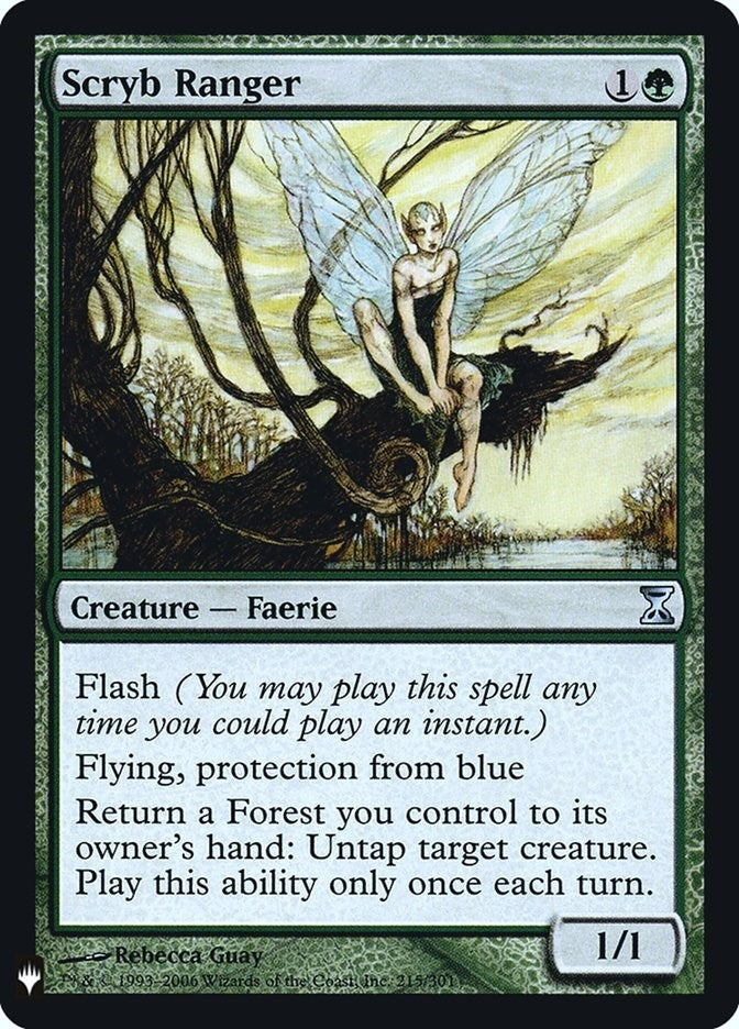 Image for Scryb Ranger (215) (LIST) - Magic: The Gathering