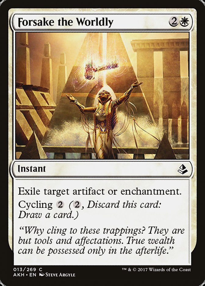 Abandonner le Monde [Amonkhet]