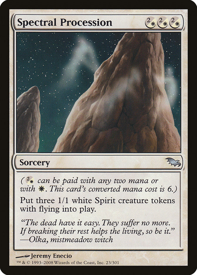 Procession spectrale [Lorwyn]